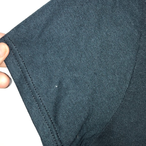 NWOT Gildan heavy cotton black tee shirt size Med - Picture 3 of 5